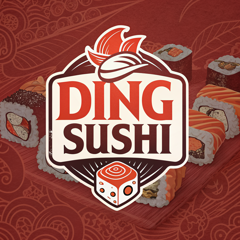 Ding Sushi logo