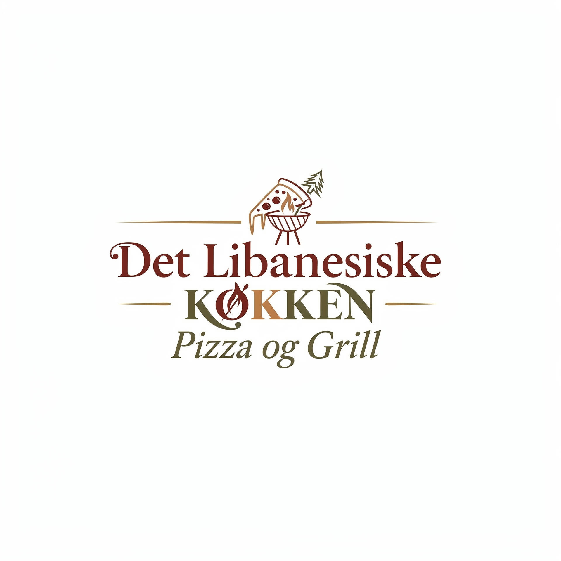 Det Libanesiske Køkken Pizza og Grill logo