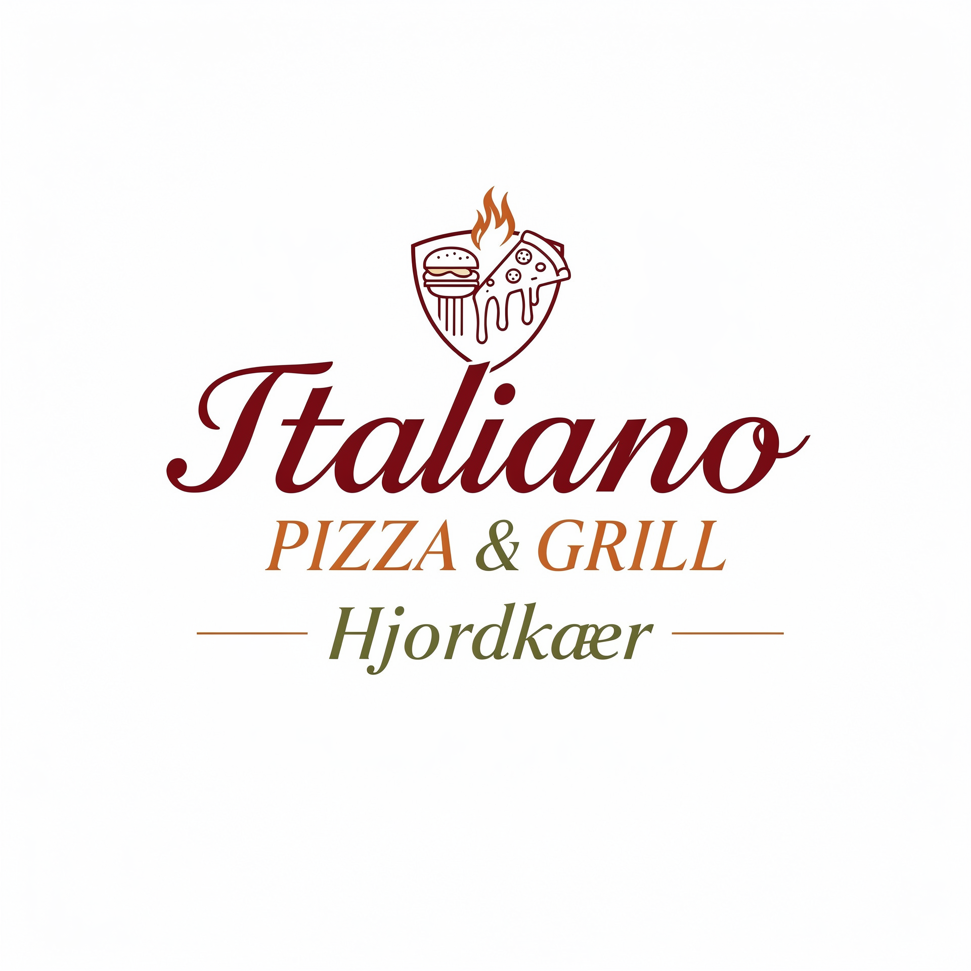 Italiano Pizza & Grill Hjordkær logo