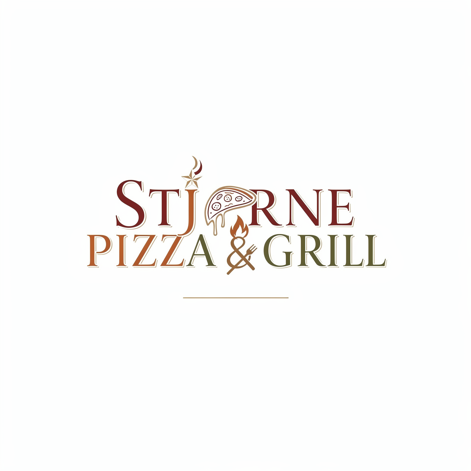 Stjerne Pizza & Grill logo