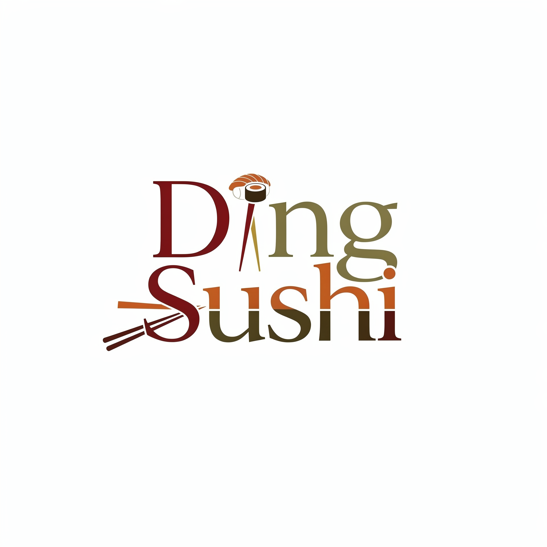 Ding Sushi logo